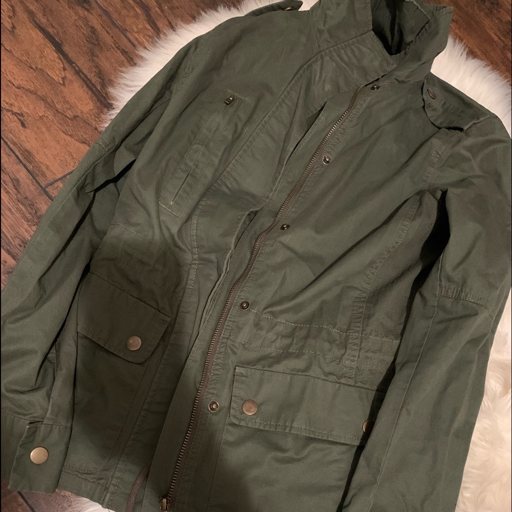 Olive green jacket